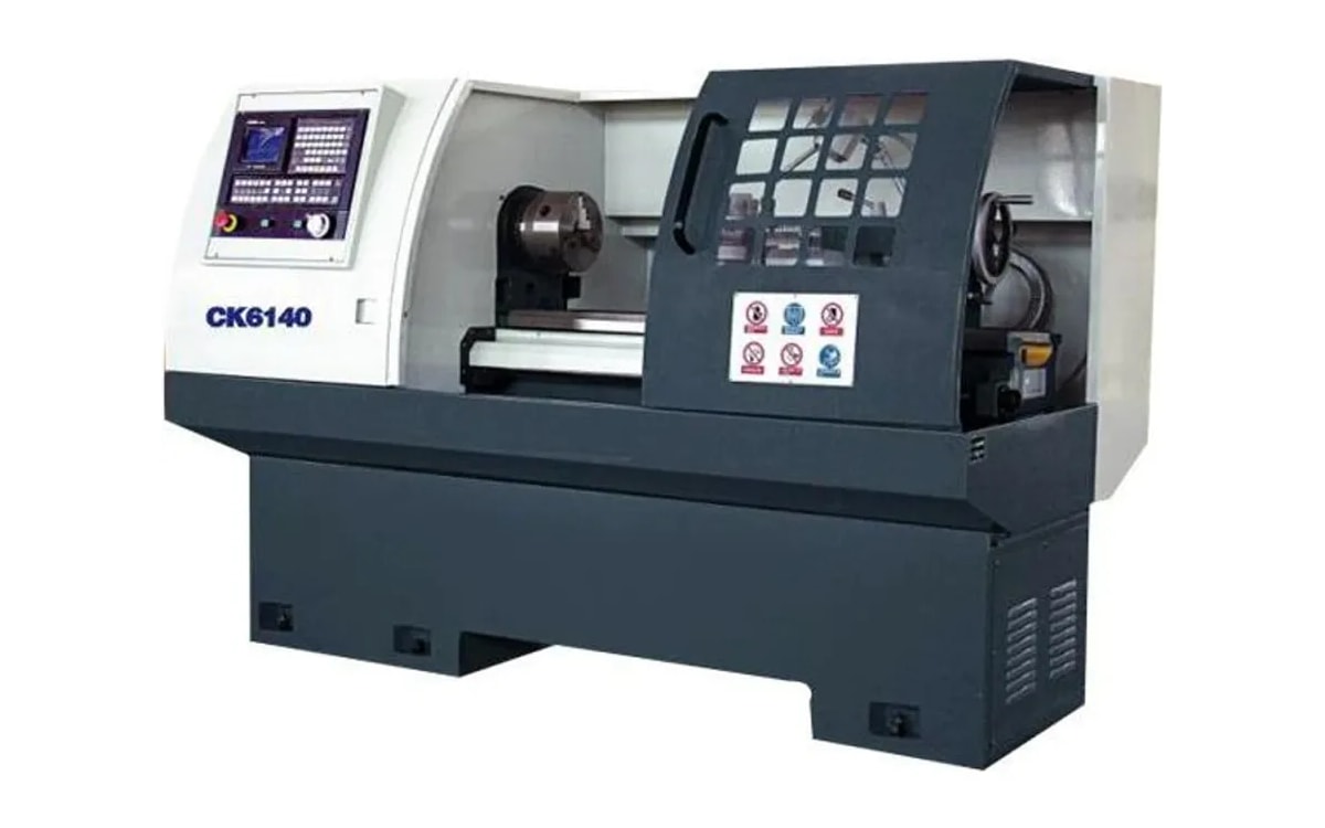 CK6140 - High-Precision Flat Bed CNC Lathe for Shaft & Disc Component Turning