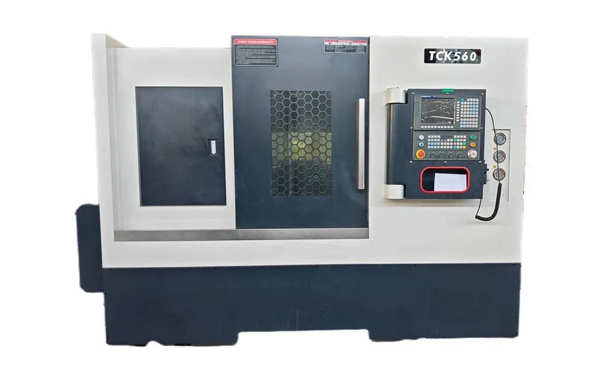 TCK56 - Heavy-Duty Slant Bed CNC Turning Center with Large Bore & Power Turret